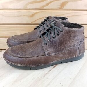 Roan by Bed Stu TOBIAS Men's 9 US Distressed Lace Up Leather Chukka Ankle Boots